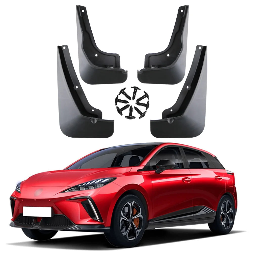 LEAP MG4 EV 2022–2023 Mud Flaps – Black 4-Piece – image 3