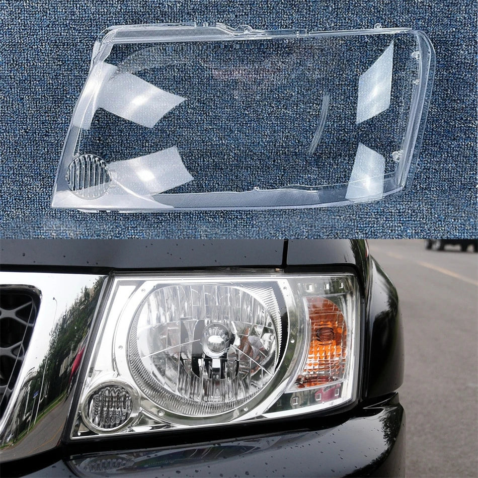 LEAP Clear Headlight Lens Cover for Nissan Patrol 2004–2011 – Left (LH) – 1 Unit
