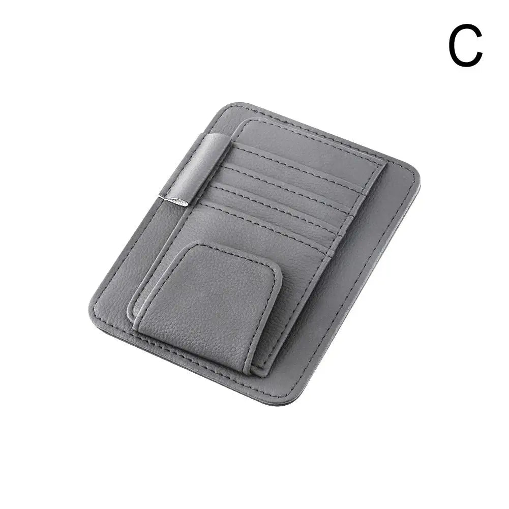 LEAP Multi-Pocket Sun-Visor Organiser – Grey
