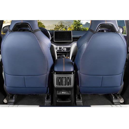 LEAP Seat-Back Protector Pair for BYD Sealion 6 / Seal U 2024 – Blue / Plain