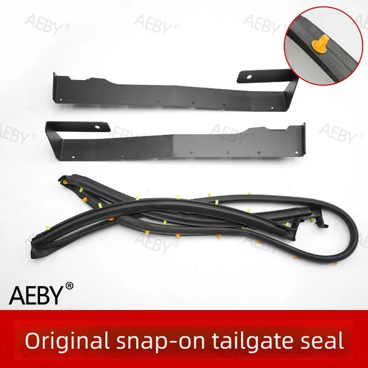 LEAP Tailgate Weather Seal Kit for Ford Ranger 2022–2026 – Clip-Fit Strip and Bracket