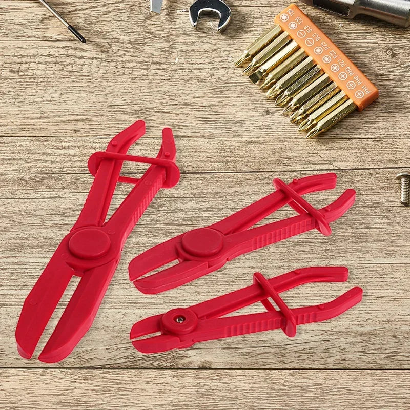 LEAP 3Pcs/Set Hose Tube Clamp Pliers Tool Brake Fuel Water Line Clamp Pliers for Car Repair Hose Clamp Removal Hand Tool – image 3