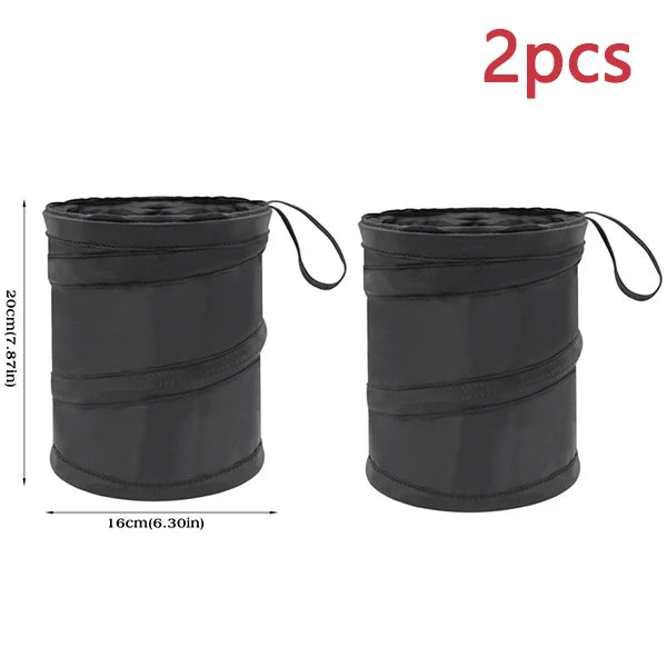 LEAP Collapsible Vehicle Rubbish Bin – 2 Pack