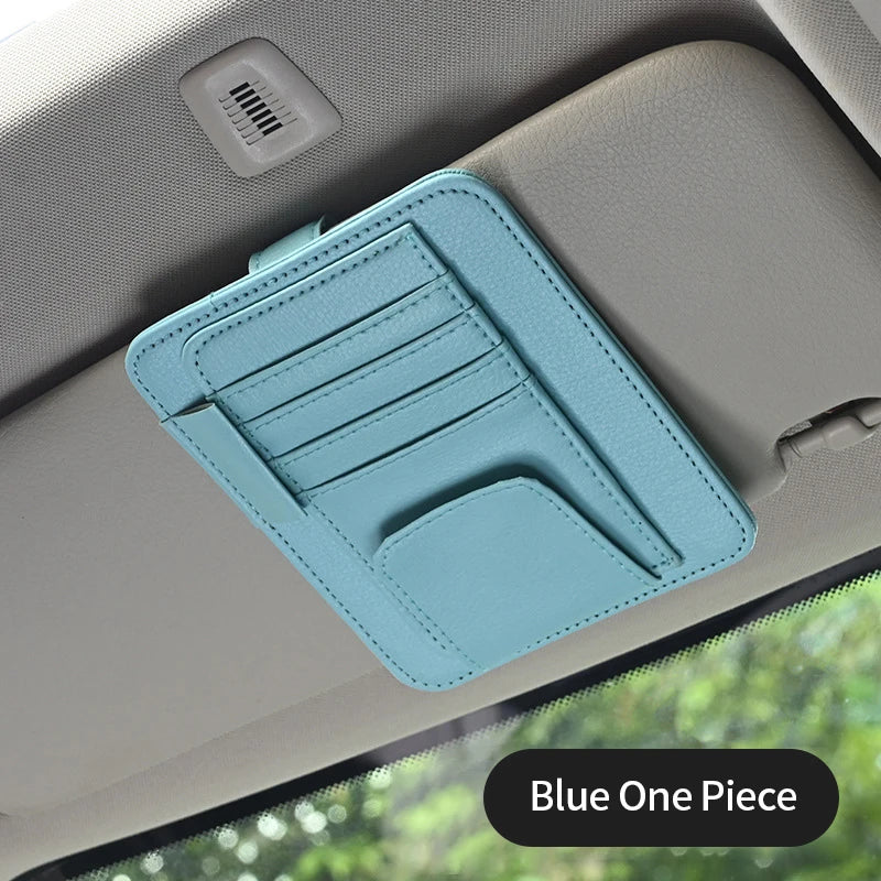 LEAP Multi-Pocket Sun-Visor Organiser – Blue