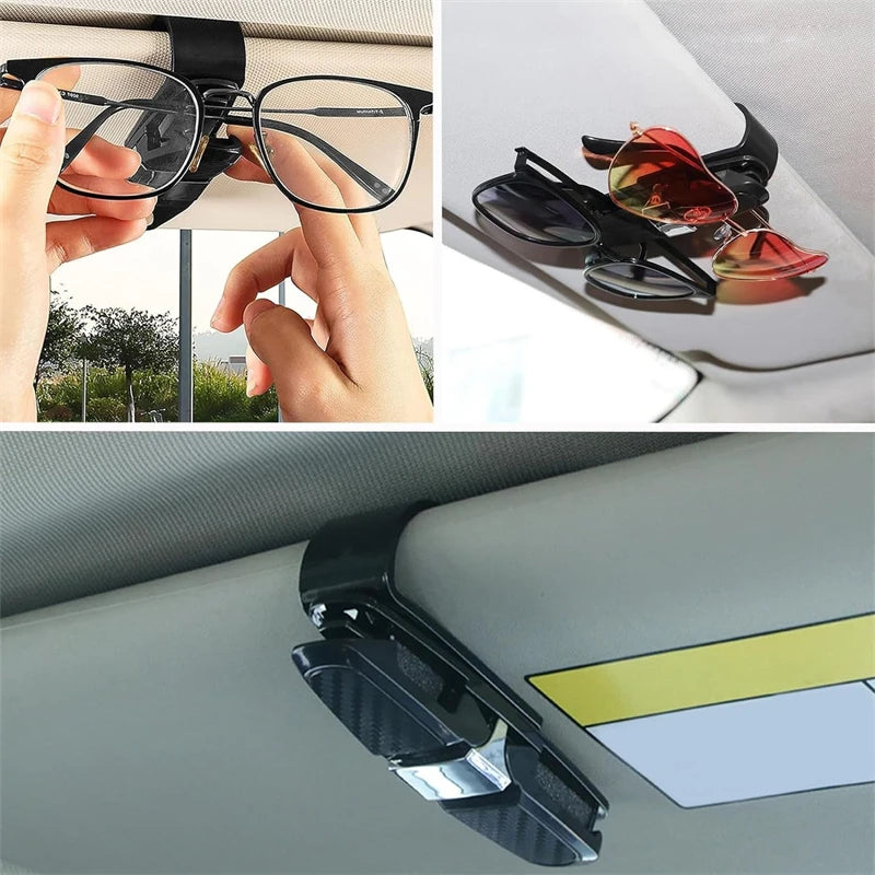 LEAP 1-Piece Sunglasses Holder – Universal Car Accessory
