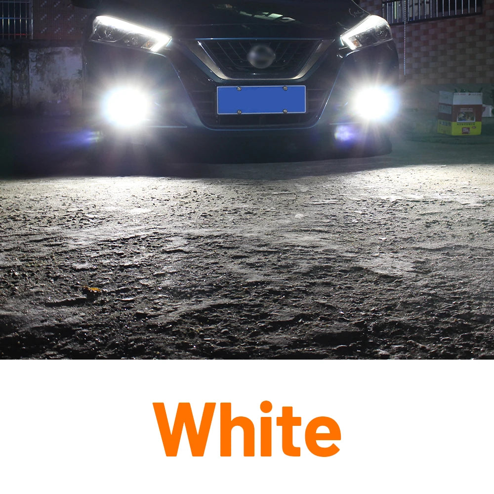 LEAP LED Fog Light Bulb Pair for Nissan Navara D23 / D40 – White