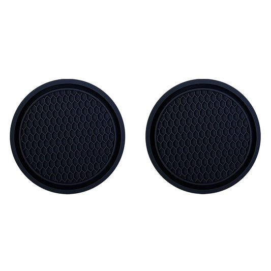 LEAP Cup-Holder Coaster Pair – Black