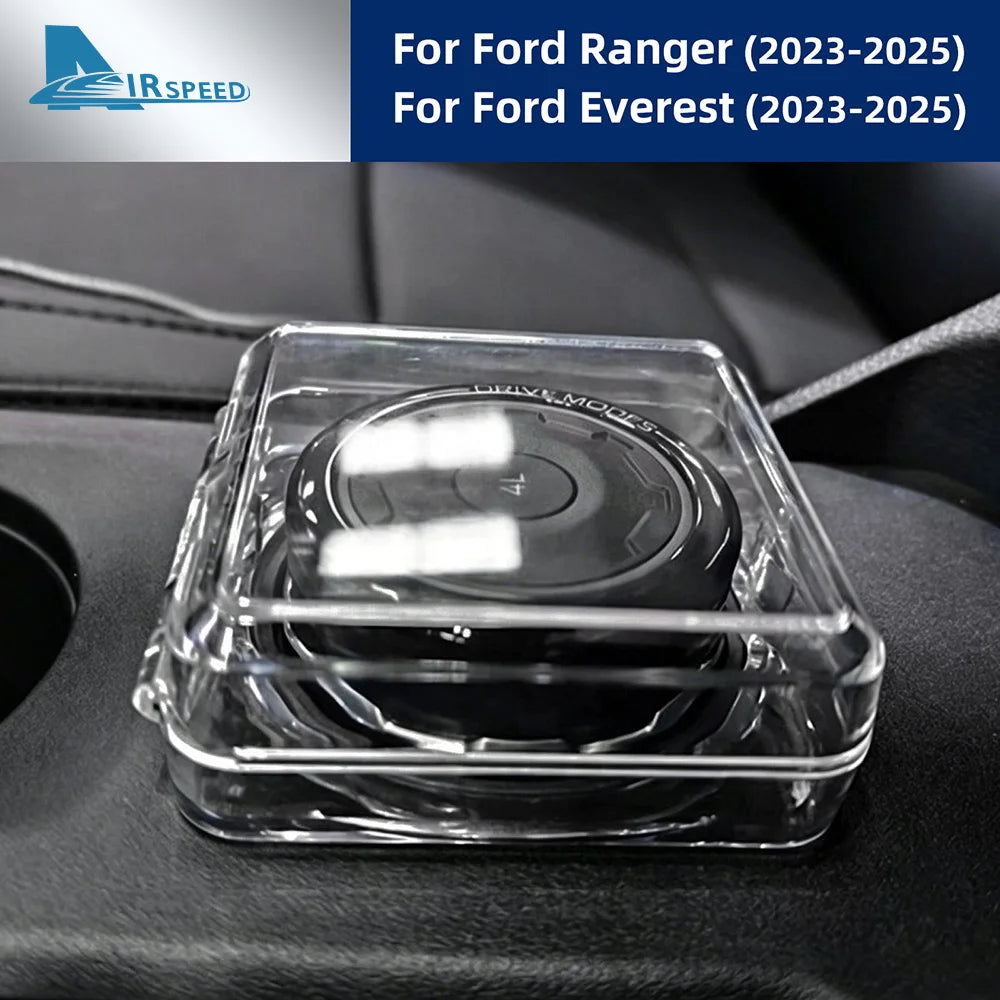 LEAP 4WD Switch Protection Box for Ford Ranger & Everest 2023–2025 – Clear