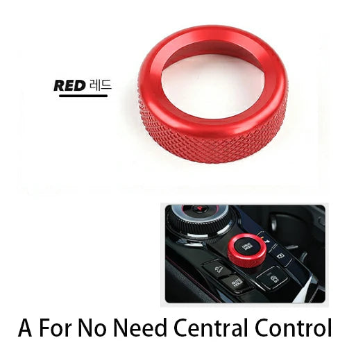 LEAP Gear Selector Knob Trim for Kia Sportage 2023–2025 – Red / Type A