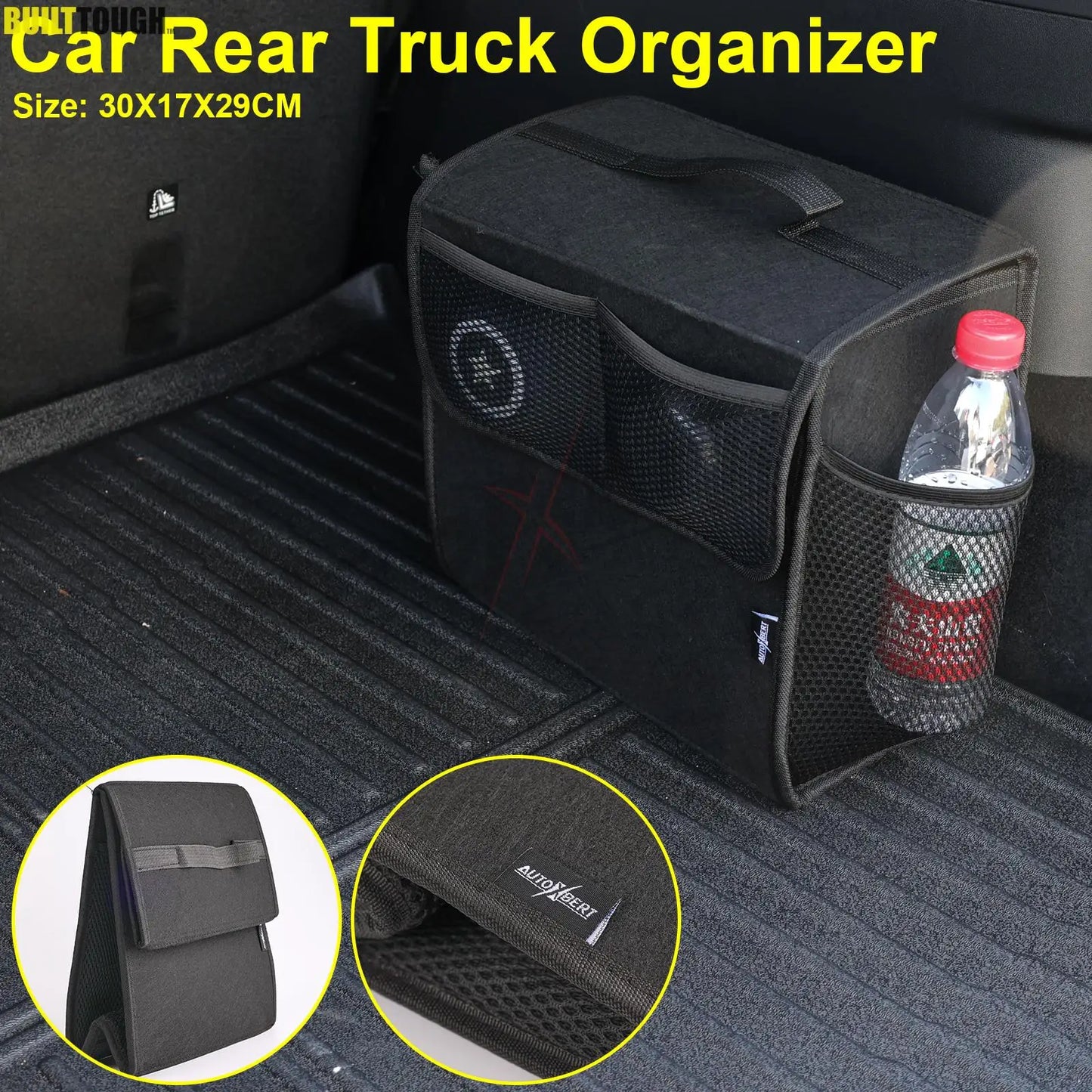 LEAP Boot Storage Organiser – Universal Car Accessory – Style 14