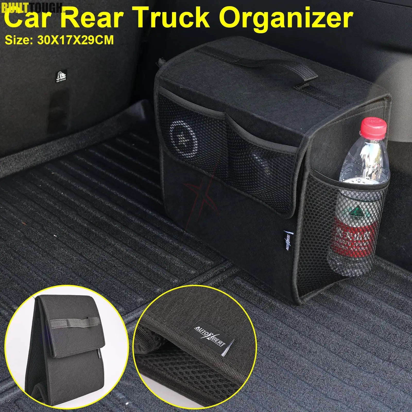 LEAP Boot Storage Organiser – Universal Car Accessory – Style 14
