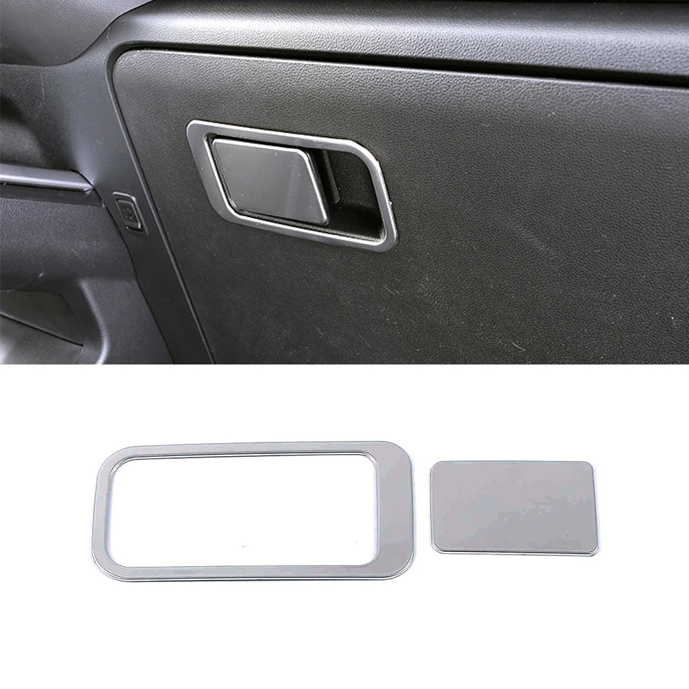 LEAP Glove-Box Handle Trim Cover for Haval Jolion 2021–2024 – Silver