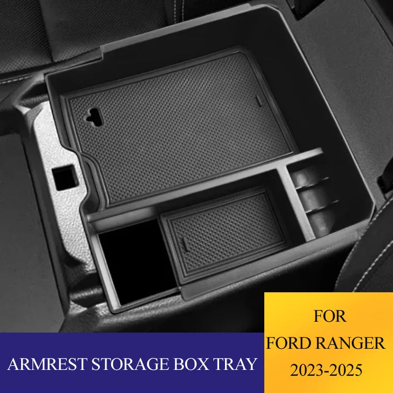 LEAP ABS Centre Armrest Storage Organiser for Ford Ranger & Ford Everest 2023–2025