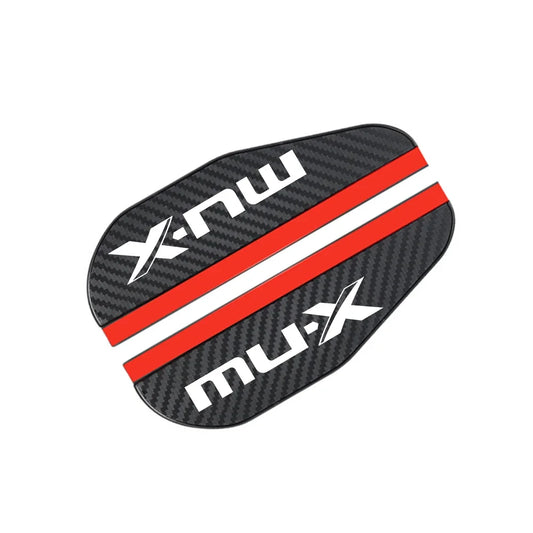 LEAP Carbon-Look Mirror Rain Visor Pair – MU-X Lettering