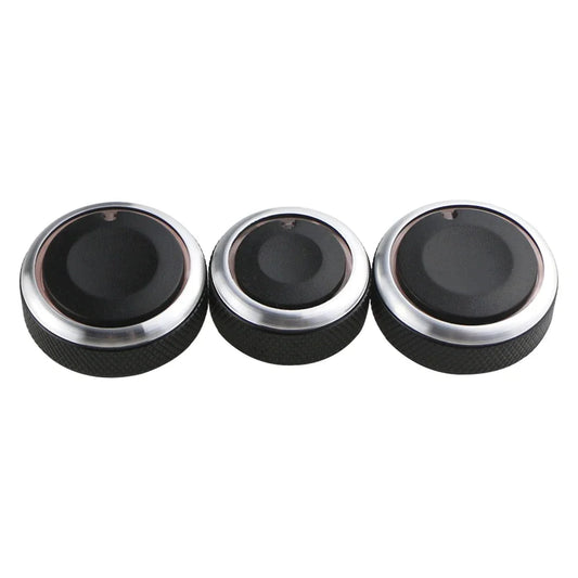 LEAP three-piece HVAC control knob set for selected Volkswagen Polo 9N and 6R