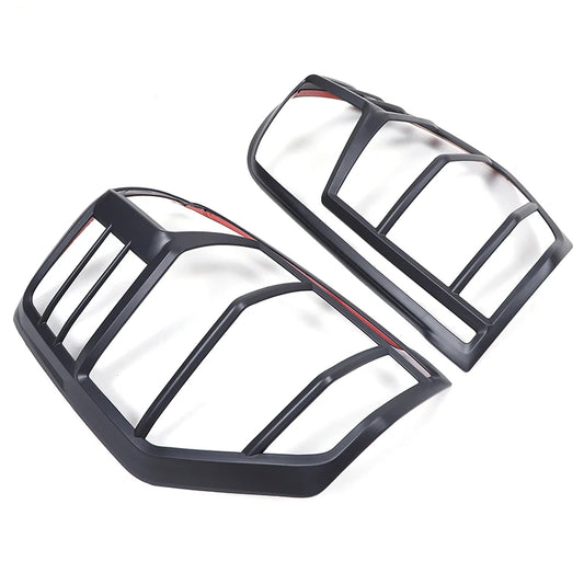 LEAP Matte Black Tail Light Frame Covers for Mitsubishi Triton 2019–2023