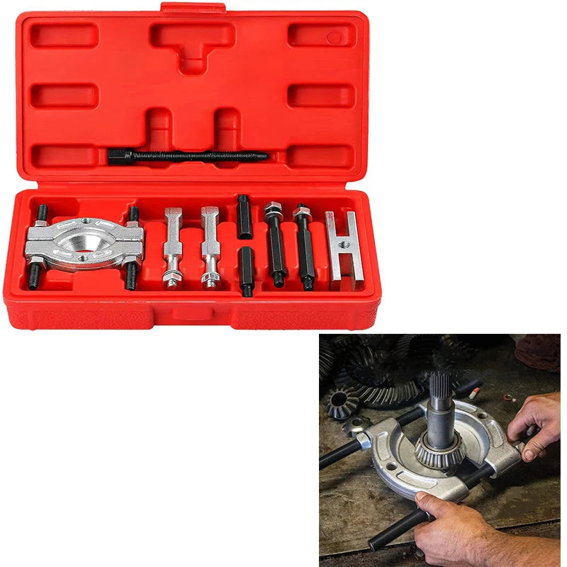 LEAP 9-Piece Bearing Separator & Puller Set – 45# Steel – product view 1