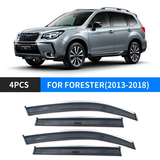 LEAP 4-Piece Window Visor Set for Subaru Forester 2013-2018