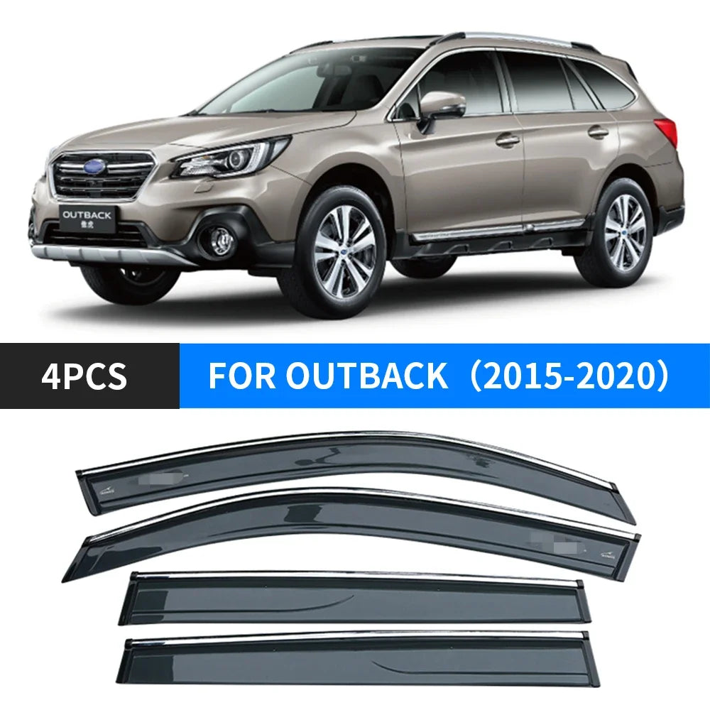 LEAP 4-Piece Window Visor Set for Subaru Outback 2015-2020