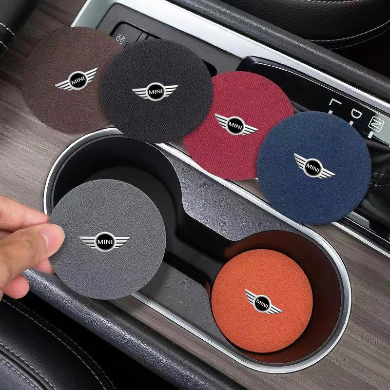 LEAP Cup Holder Coaster Set – Universal Car Accessory – Style 4