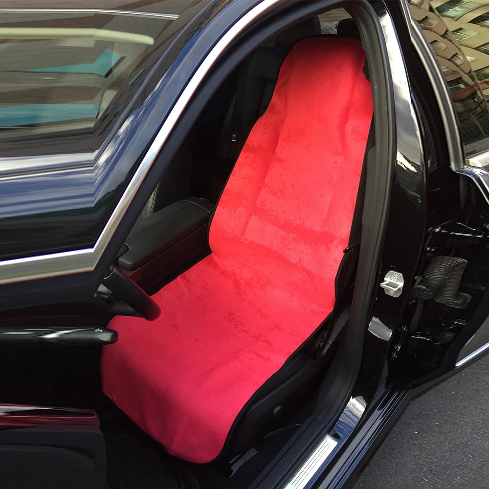 LEAP Washable Towel Car Seat Cover & Pet Protector – Red