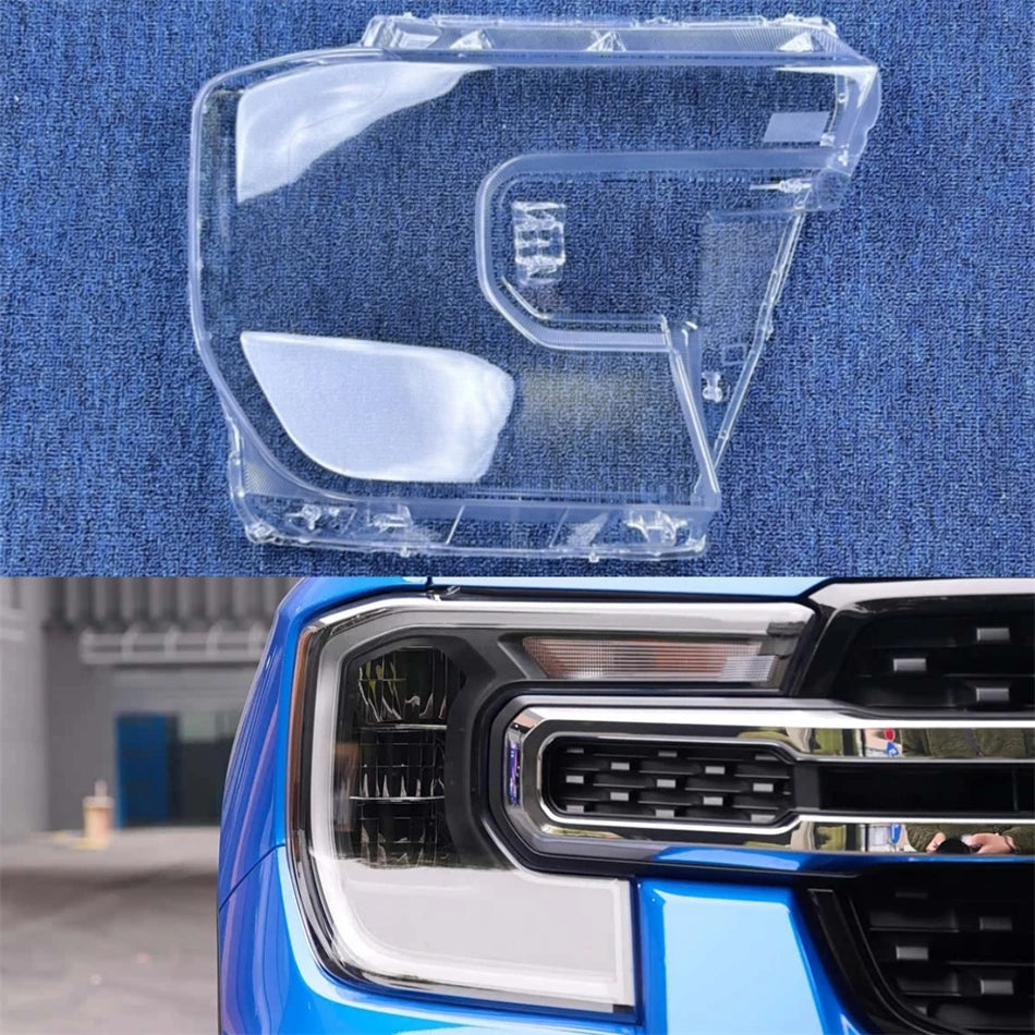 LEAP Clear Headlight Lens Cover for Ford Ranger 2022–2024 – Right (RH) – 1 Unit