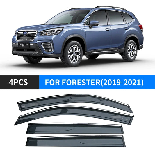 LEAP 4-Piece Window Visor Set for Subaru Forester 2019-2021