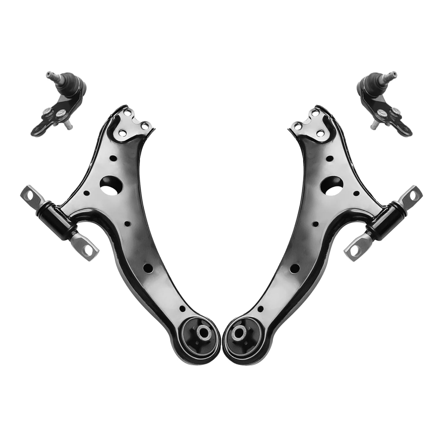 LEAP 4pcs Front Lower Control Arm and Ball Joint for Toyota Camry Avalon Lexus ES300h ES350 2005 2006 2007 2008 2009-2018