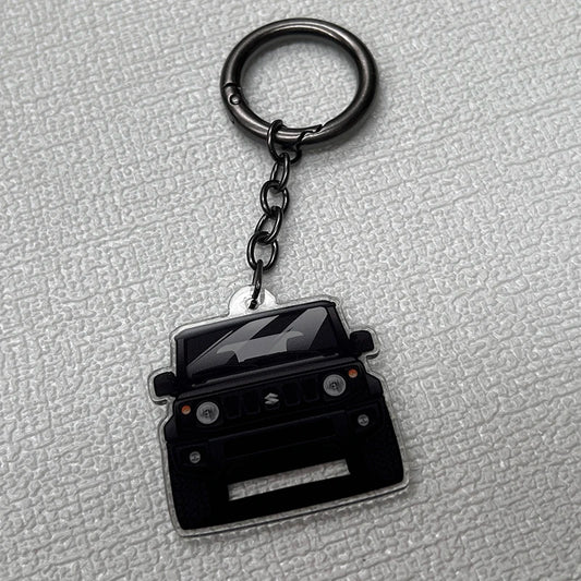 LEAP Jimny-Style Vehicle Model Keyring – Black