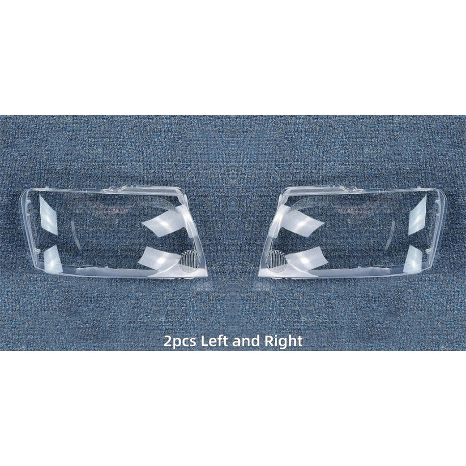 LEAP Clear Headlight Lens Cover for Nissan Patrol 2004–2011 – LH + RH Pair – 2 Pieces