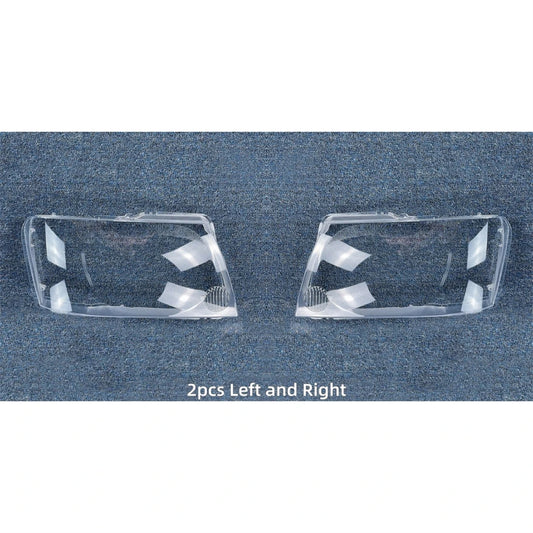 LEAP Clear Headlight Lens Cover for Nissan Patrol 2004–2011 – LH + RH Pair – 2 Pieces