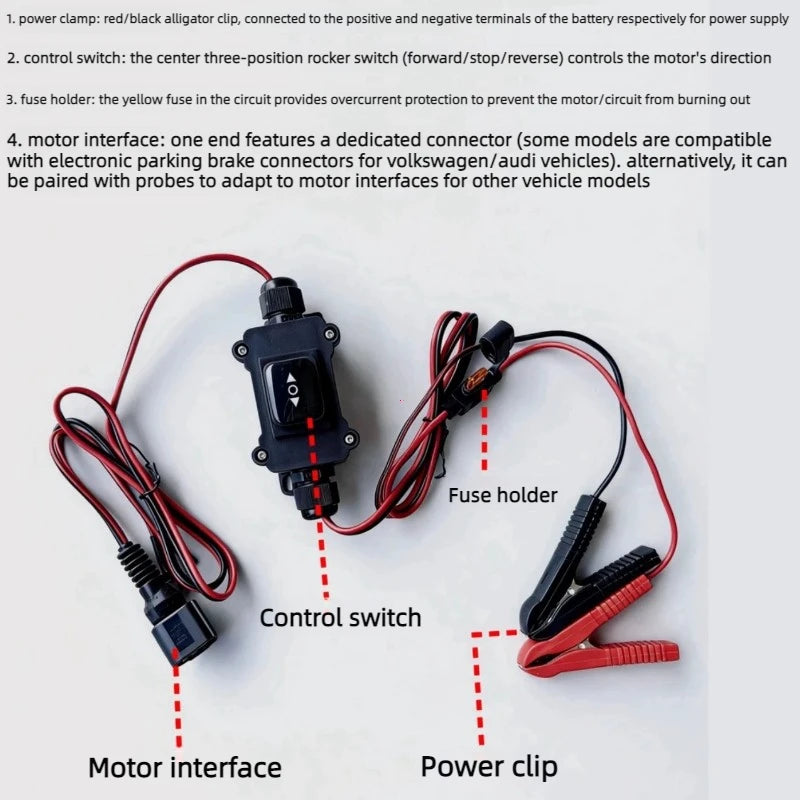 Universal 12V Electronic Parking Brake Motor Service Tool - view 4
