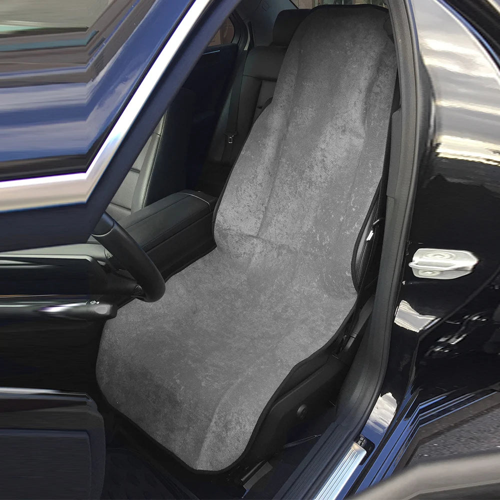 LEAP Washable Towel Car Seat Cover & Pet Protector – Grey