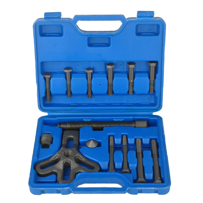 LEAP 13PCS Auto Steering Wheel Puller Harmonic Balancer Gear Pulley Crankshaft Tools Kit Special Disassembly Removal Tool Set – image 1