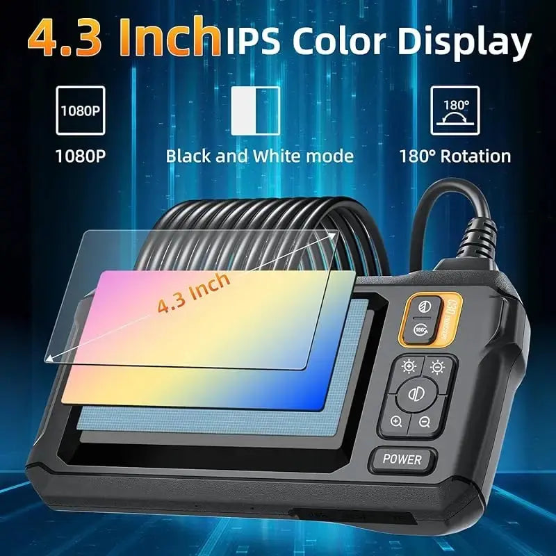 4.3-Inch 1080P Automotive Inspection Camera – 1m Single Lens - view 2