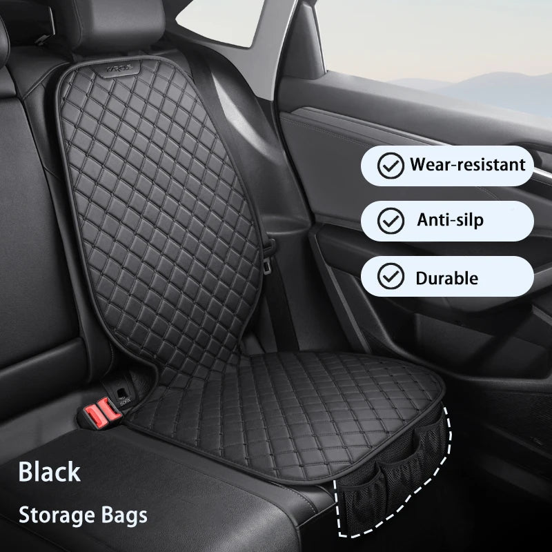 LEAP Front Seat Cover – Black / Mesh Pocket