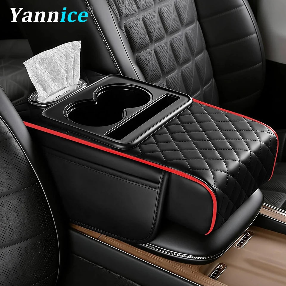 LEAP Centre Armrest Storage Organiser – Universal Car Accessory