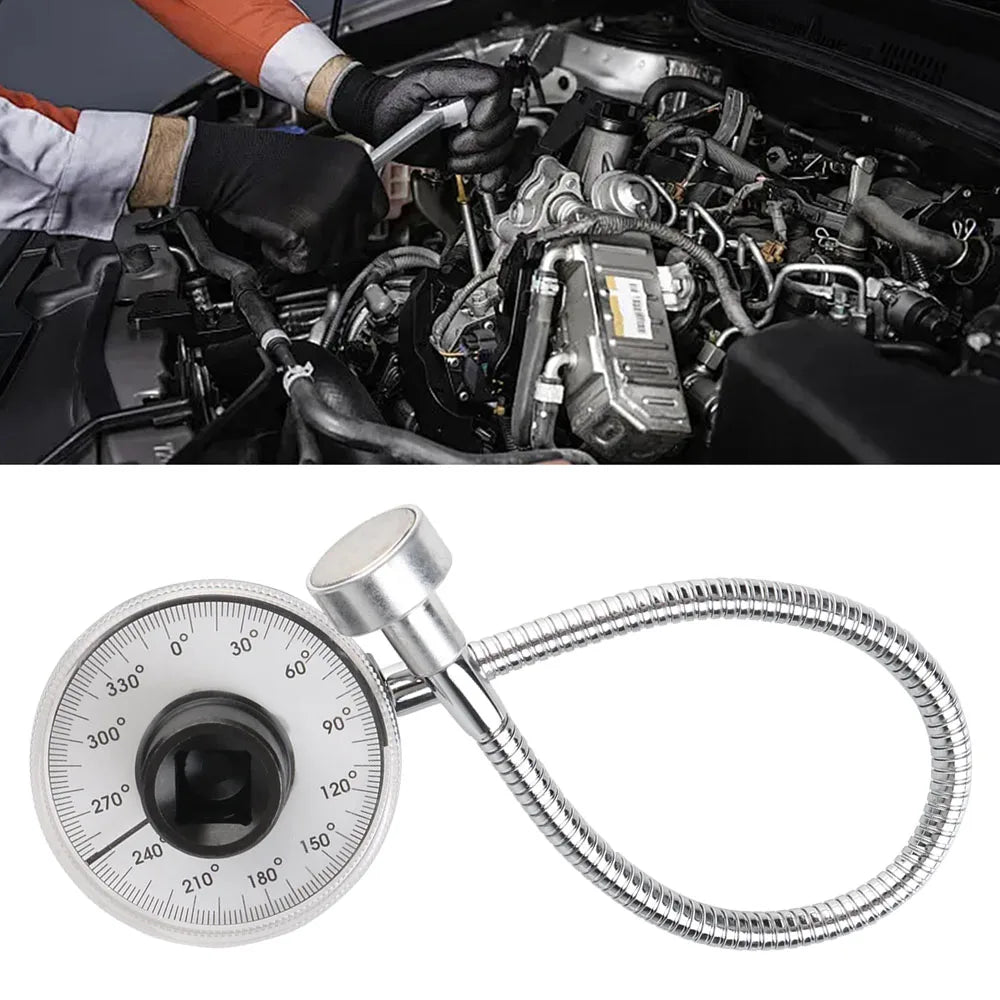 LEAP Torquemeter Adjustable Torque Angle Gauge Torque Regular Scale 360 Degrees Calibrated In Degrees Torque Wrench – image 2