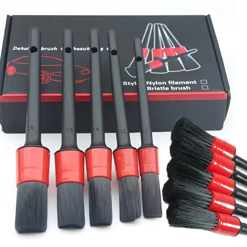 LEAP Car Detailing Brush Set – Universal Car Accessory – Style 2
