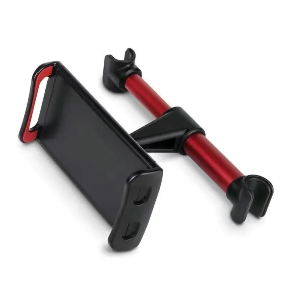 LEAP Adjustable Headrest Tablet & Phone Holder – Red