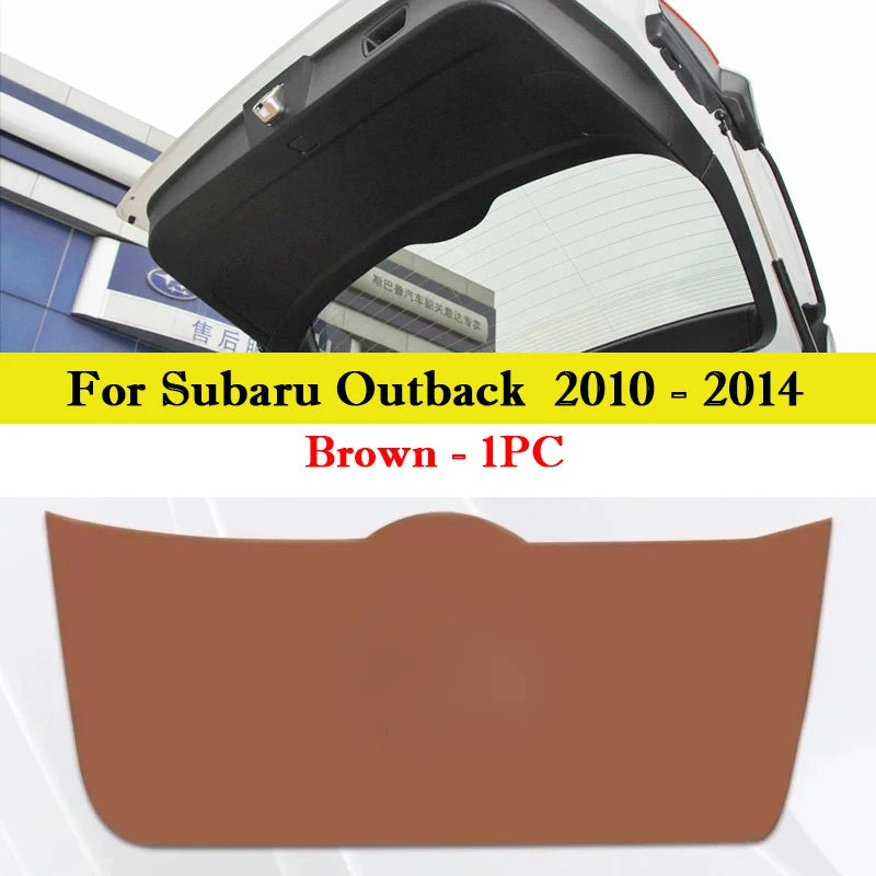 LEAP Tailgate Anti-Kick Protector for Subaru Outback 2010-2014 – Brown