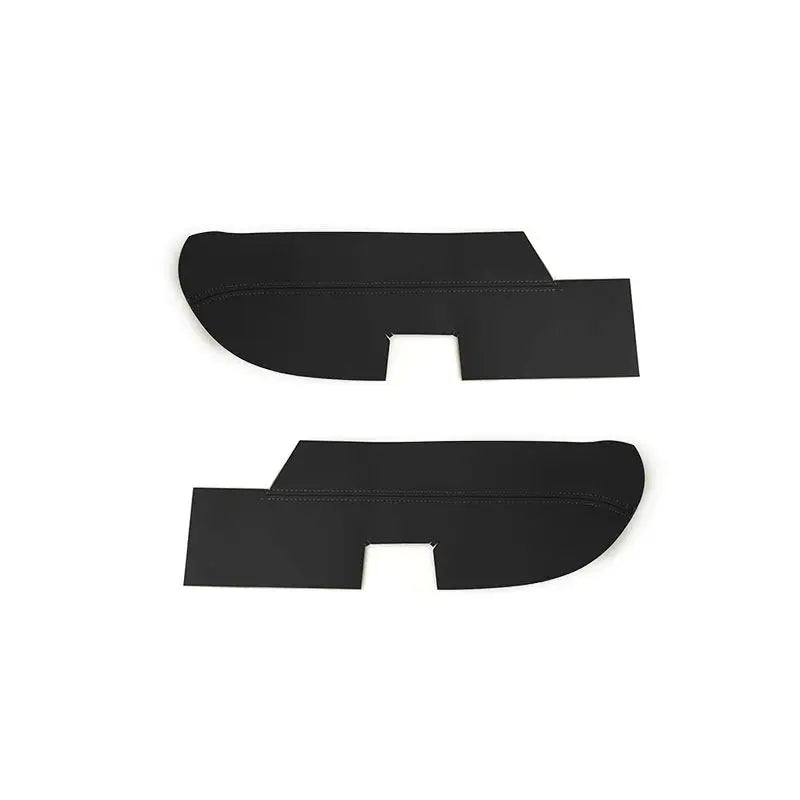 LEAP Interior Door Armrest Cover Set for Honda CR-V 2007–2011 – Black / Rear Pair