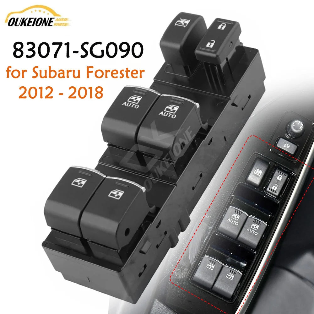 LEAP Master Power Window Switch for Subaru Forester 2012–2018 83071-SG090 - view 1