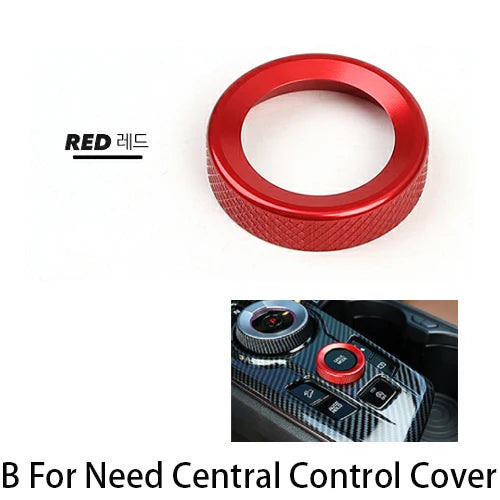 LEAP Gear Selector Knob Trim for Kia Sportage 2023–2025 – Red / Type B