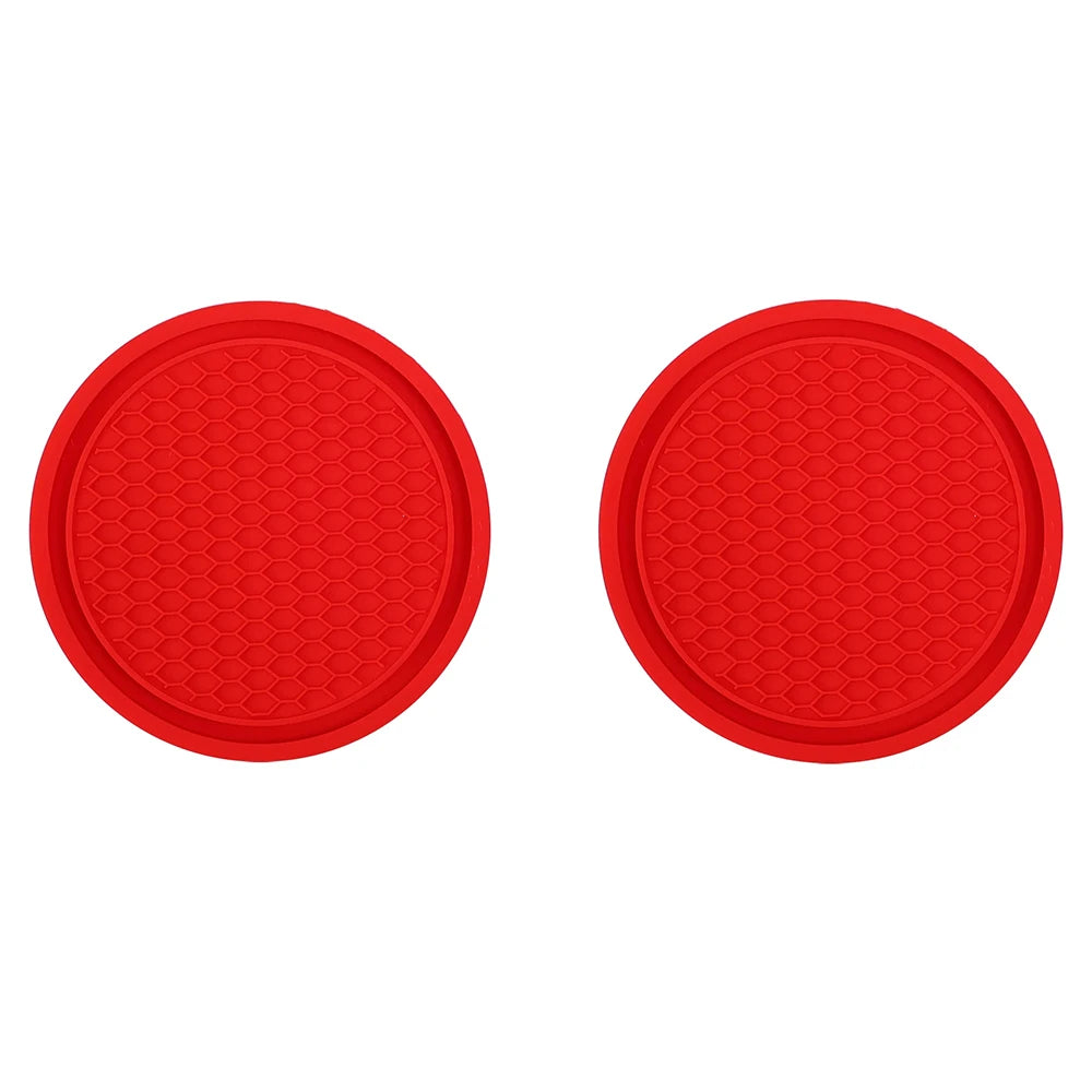 LEAP Cup-Holder Coaster Pair – Red