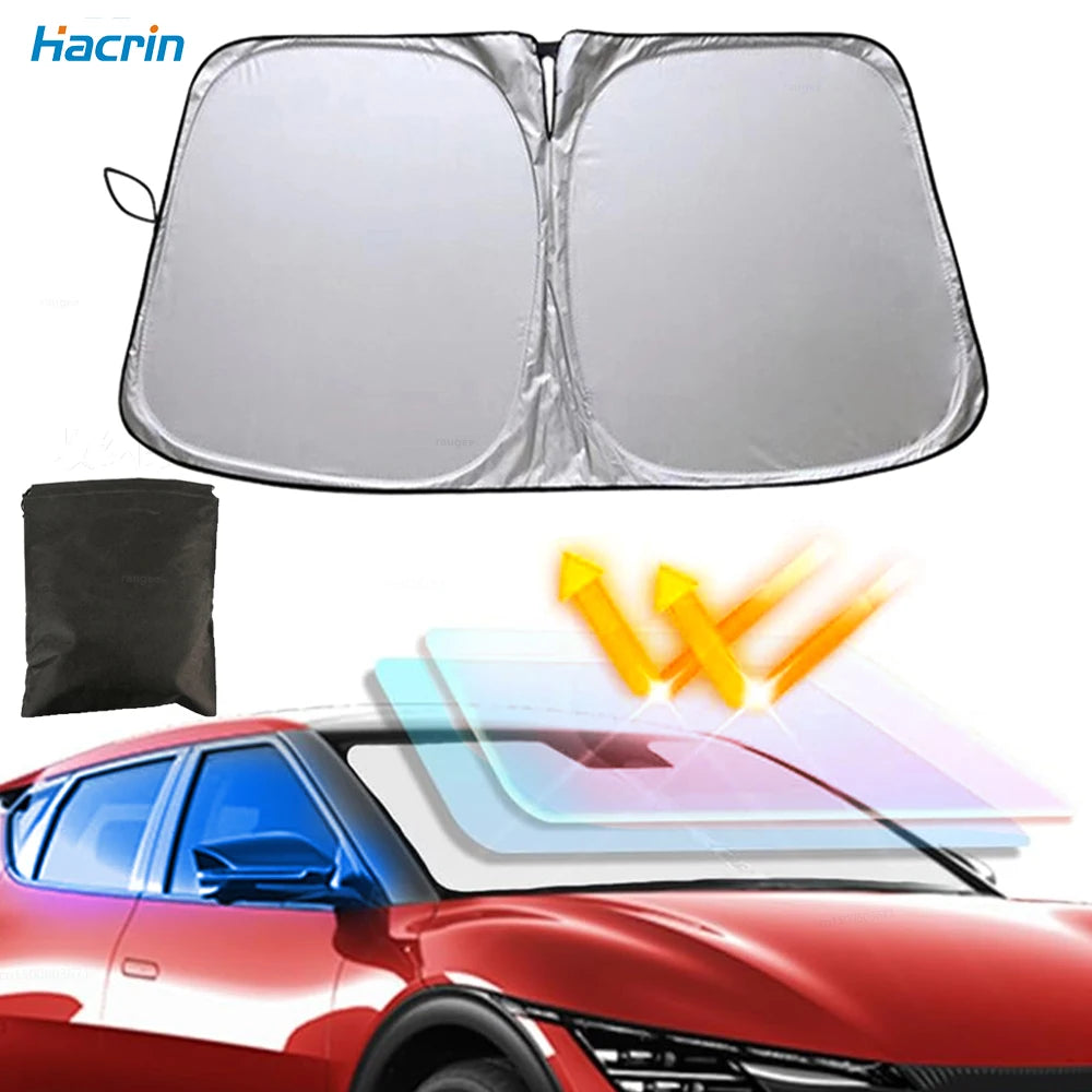 LEAP Windscreen Sunshade – Universal Car Accessory – Style 4