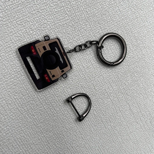LEAP Jimny-Style Vehicle Model Keyring – Beige