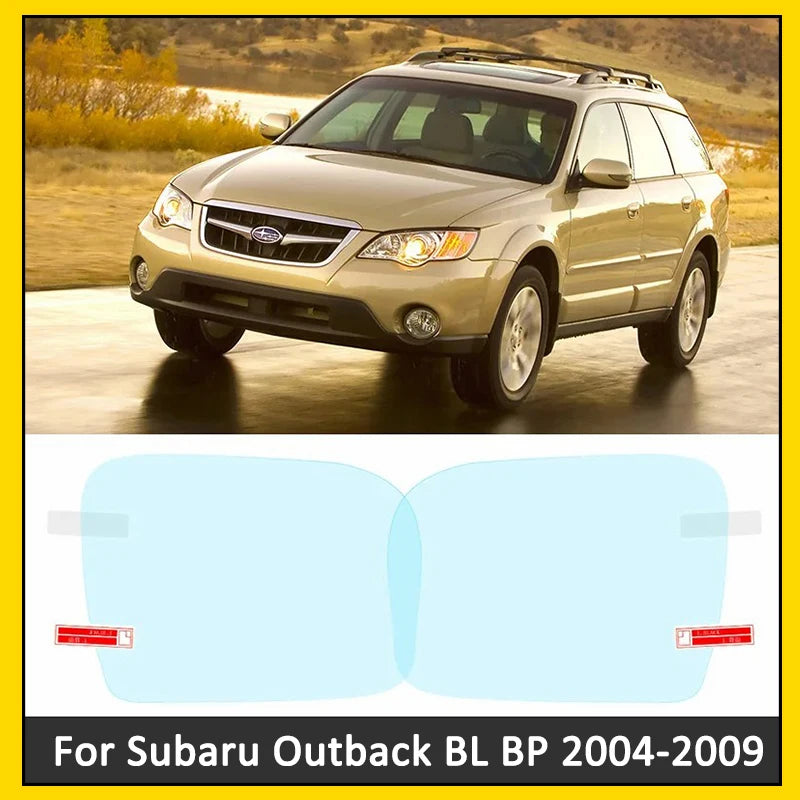LEAP Clear Anti-Fog Mirror Film Pair for Subaru Outback 2004-2009
