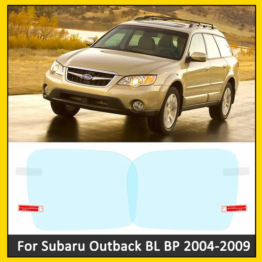 LEAP Clear Anti-Fog Mirror Film Pair for Subaru Outback 2004-2009