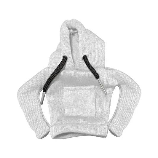 LEAP Hoodie-Style Gear Knob Cover – White / No Logo